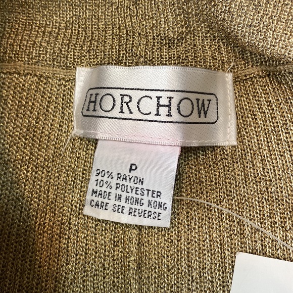 Horchow Gold Top & Pant Set NWT - Picture 10 of 15